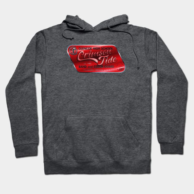 Crimson Tide Nameplate Hoodie by GlencoeHSBCG